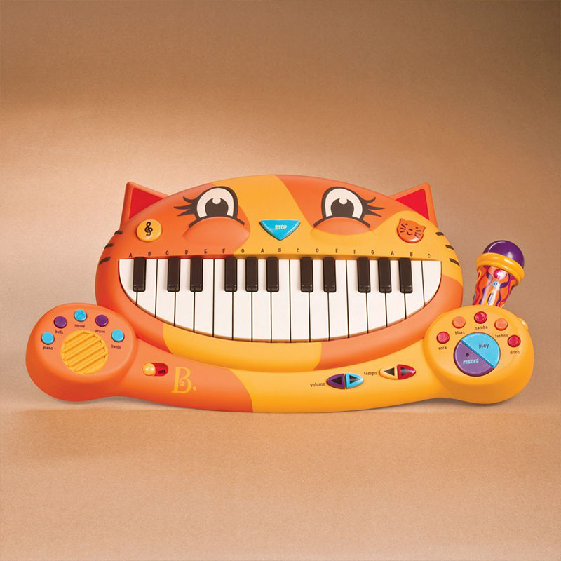 toys大嘴猫琴儿童益智早教电子钢琴