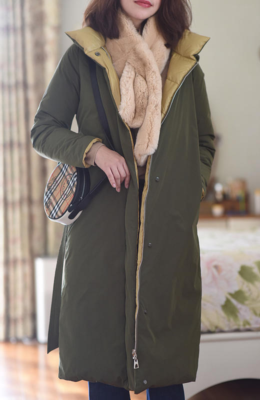 MAXMARA双面简约羽绒服 商品图1