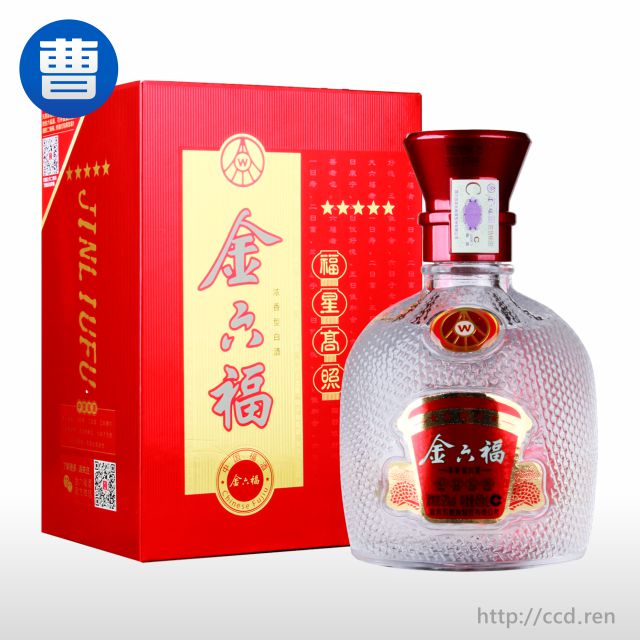 [白酒]金六福福星高照52度450ml