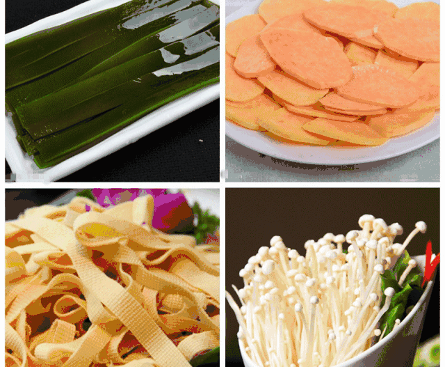 火锅必点的鸭肠,新鲜美味 筷子一拣,长长一根放入锅中 七上八下涮一