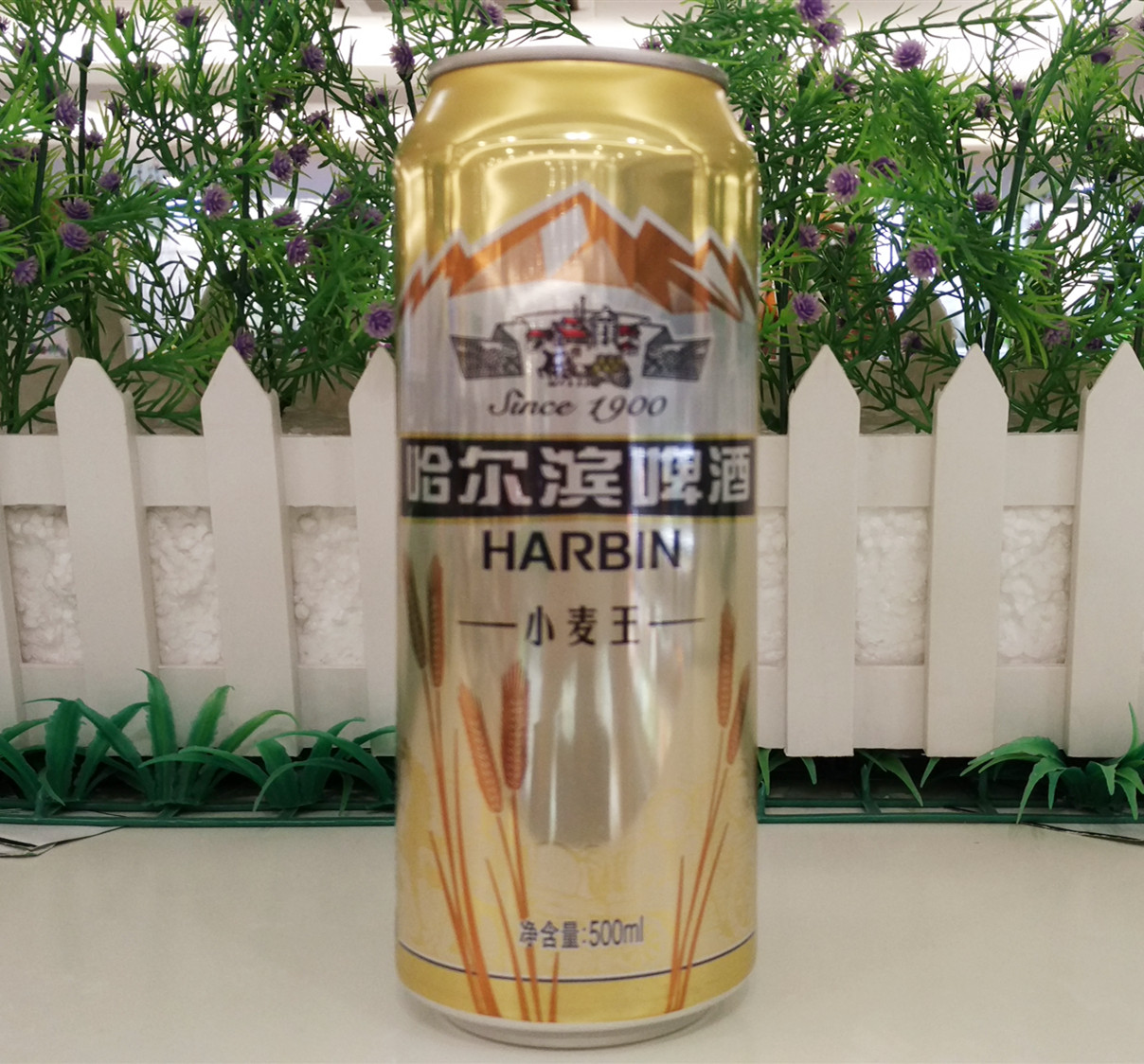 哈尔滨啤酒小麦王听(500ml)