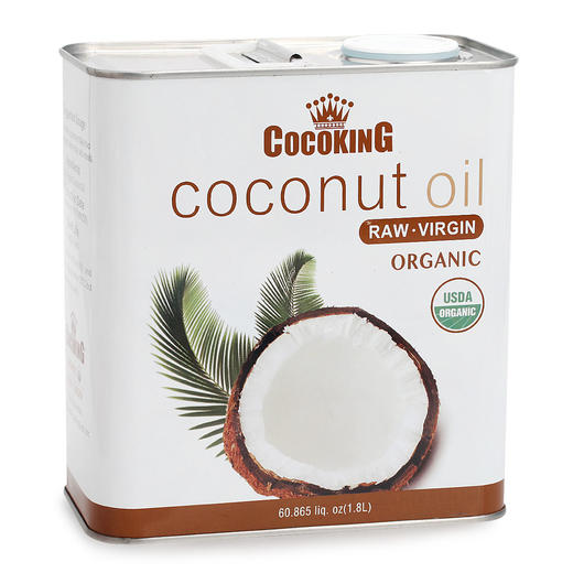 椰子油冷压榨 菲律宾原装进口cocoking椰冠有机冷压榨家用桶装食用油   1.5l护发油 1.5l 商品图1