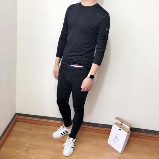 点此购买  男款 Moncler蒙口保暖薄绒内衣   矫 108921 商品图2
