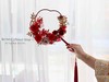中国风永生花蒲扇手捧 商品缩略图0