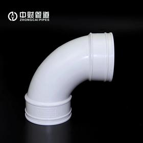中财风管弯头-大弧90°DN110 20只/箱 商品代码82323