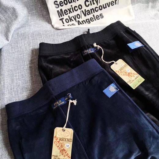 点此购买   男款 POLO 水貂绒卫裤  83 108932 商品图3