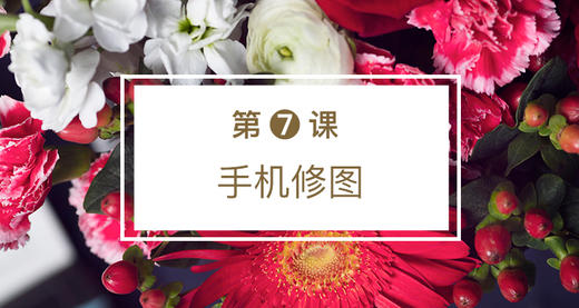 第七课 手机修图 商品图0