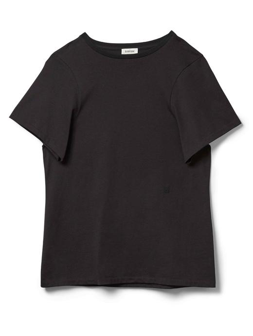 Toteme 19ss Espera短袖T恤 奶咖色/黑色 商品图5