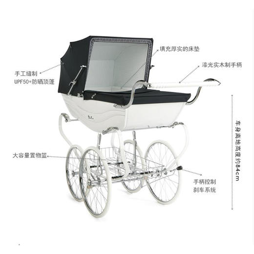 Silver Cross 豪爵奢华 婴儿推车 Balmoral 商品图2