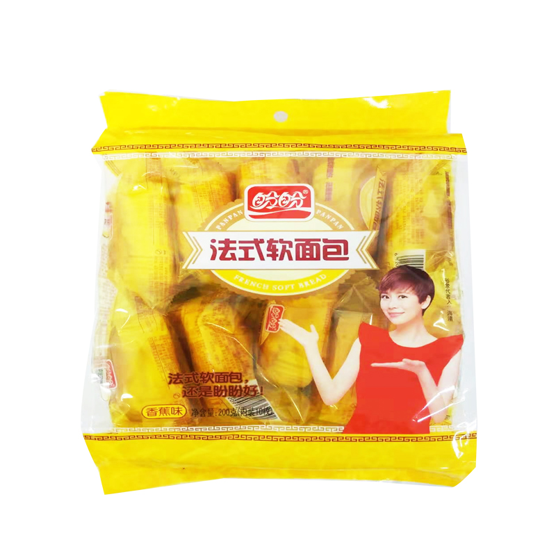 盼盼法式软面包香蕉味200g袋
