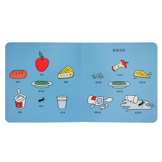 《风暴过后》逻辑认知幽默图画集，帮助小朋友了解“之前”与“之后”，读小库0-3岁 商品图2