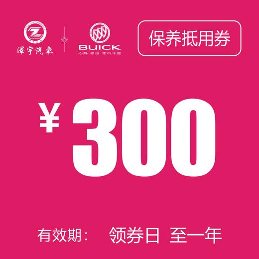 海宁泽宇别克 保养抵用券 商品图0