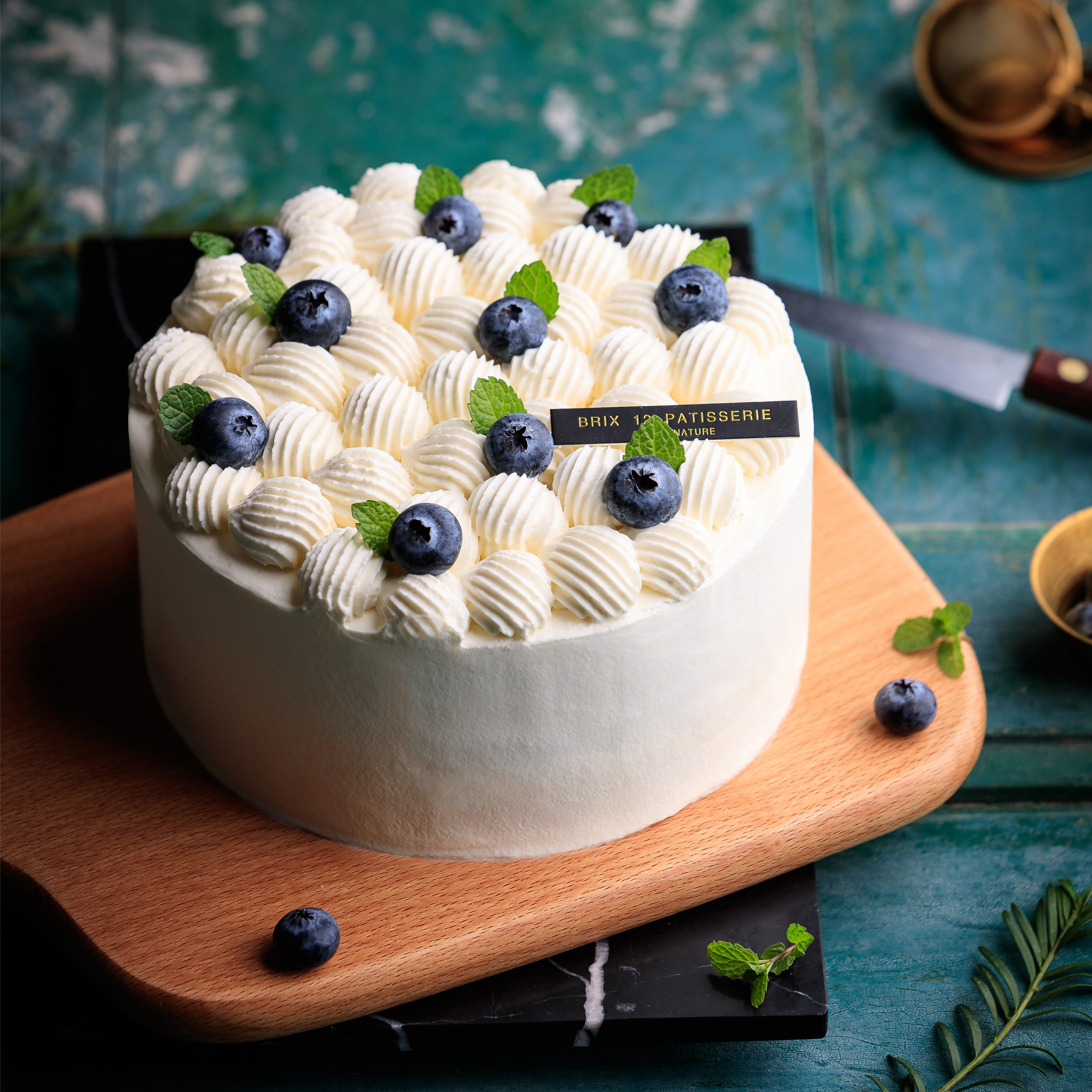 蓝莓奶油蛋糕 | 经典生日蛋糕 单种夹心