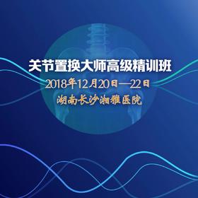 关节置换大师高级精训班
