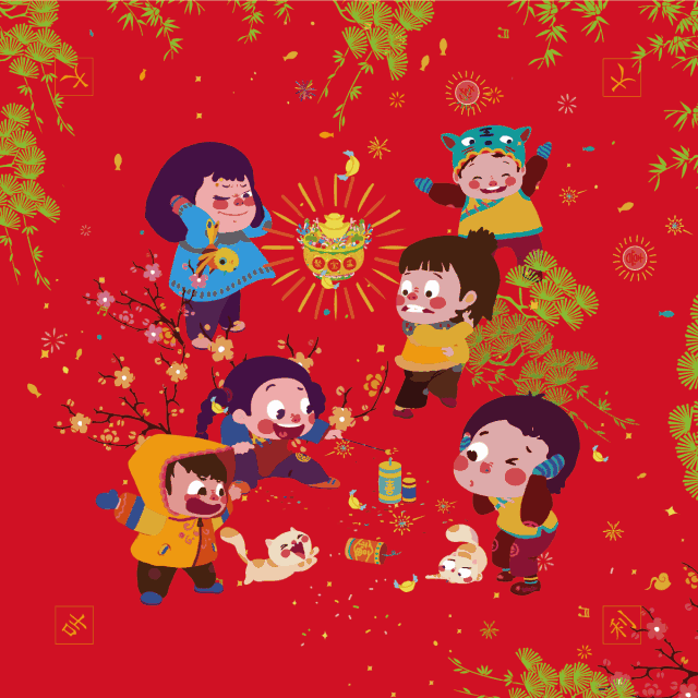 【超值团购】俗画说新年福袋,2019年心想事成!新的一年开门红