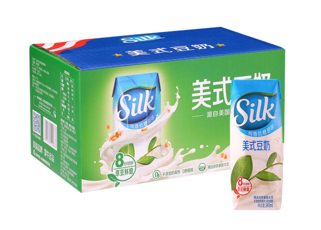 蒙牛出品silk美式非转基因豆奶一箱/15包