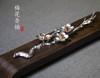 禅意 梅花锡香插（带木底座） 商品缩略图2
