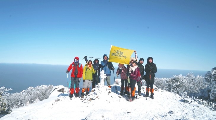 18 徒小粉 对于去年龙王山那场雪景盛宴还处于怀念中 看到了本周末要