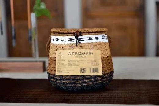 【推荐】10系黑茶篓（2009年六堡茶散茶）500g*1篓  年份茶 商品图0