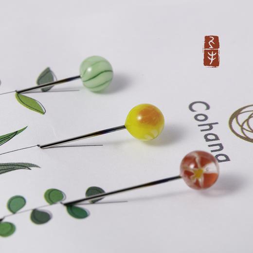 【COHANA日本原产】限量版玻璃珠精品珠针 商品图0