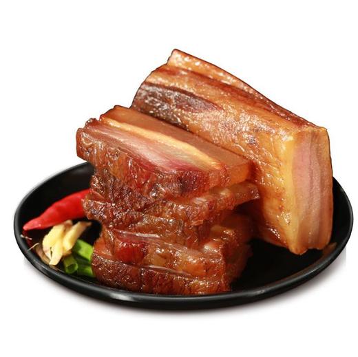 【腊肉】正宗湖南湘西北土家烟熏五花腊肉大湘正食农家土猪手工腊肉500g 商品图2