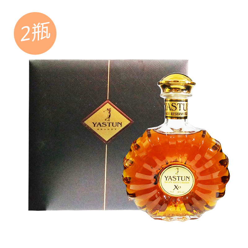 【洋酒】雅斯顿典藏白兰地xo 700ml*2【2瓶】