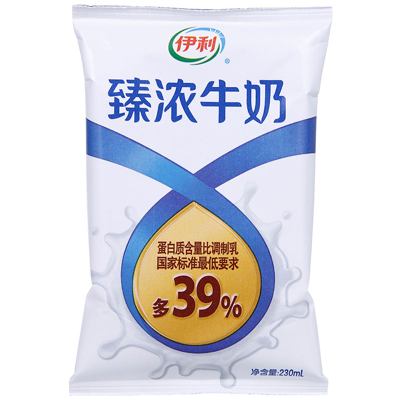 伊利臻浓牛奶230ml