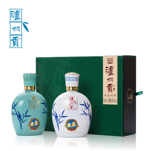 【泸州老窖酒名堂】52度泸州贡欢乐共享500ml*2 商品图1
