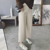 6277简约高腰毛呢阔腿裤女直筒加厚休闲九分裤  【不退不换 /11月清仓】 商品缩略图10