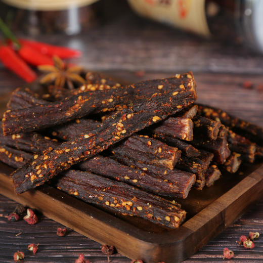 华亿优选 蒙香风干牛肉干 100g 商品图0