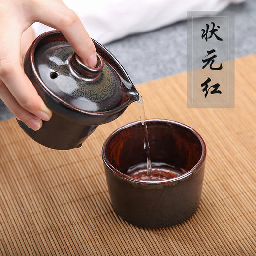 行者两件套非遗石湾陶艺公道杯  一壶一杯 商品图7