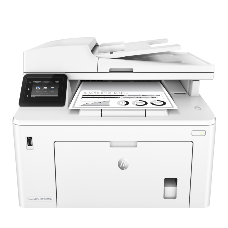 惠普hplaserjet pro mfp m227fdw激光多功能一体机