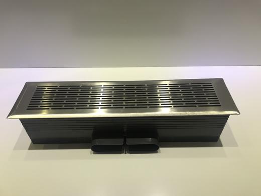 开闭式仿古铜拉丝风口口套装 金属面板398*98 商品代码82242 商品图0