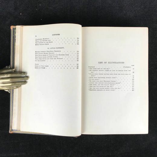 1899年 布勒特·哈特诗集 12幅精美版画插图 全真皮精装大32开 商品图10
