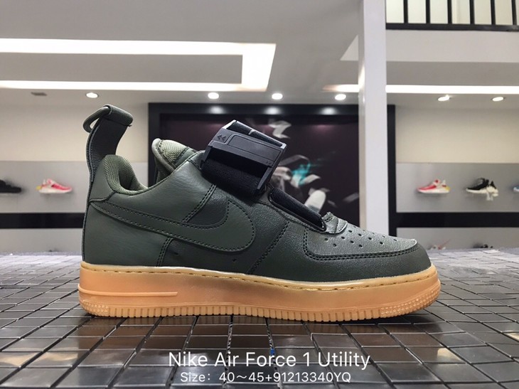 男鞋耐克 nike air force 1 utility 解构机能风休闲板鞋