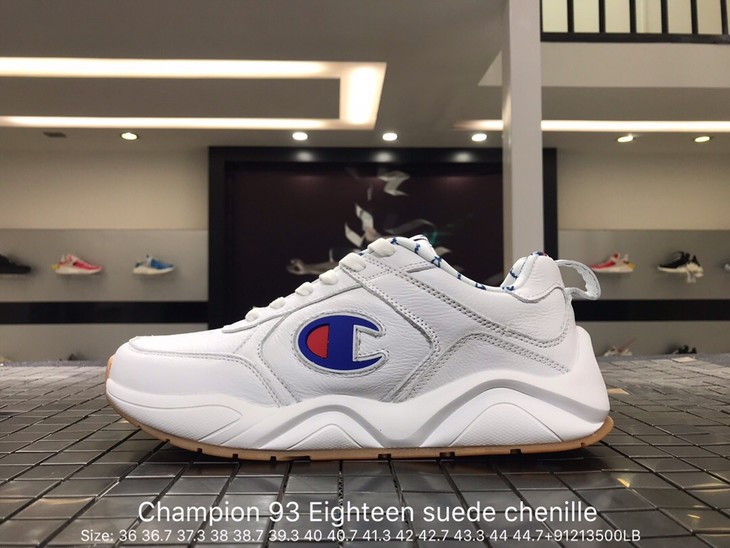 男女均有 冠军 champion 93 eighteen suede chenille 复古老爹鞋