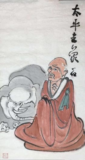 一白先生画作