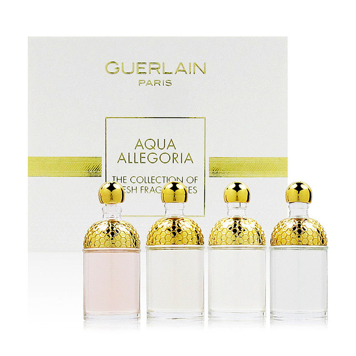 guerlain娇兰 花草水语系列 4*7.5ml q版 四件套礼盒