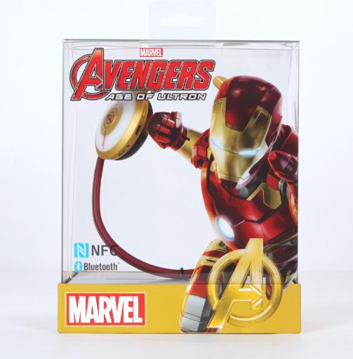 漫威  美国队长 钢铁侠 绿巨人奥创黑寡妇智能蓝牙耳机通用运动型双边耳机 奥创 商品图1