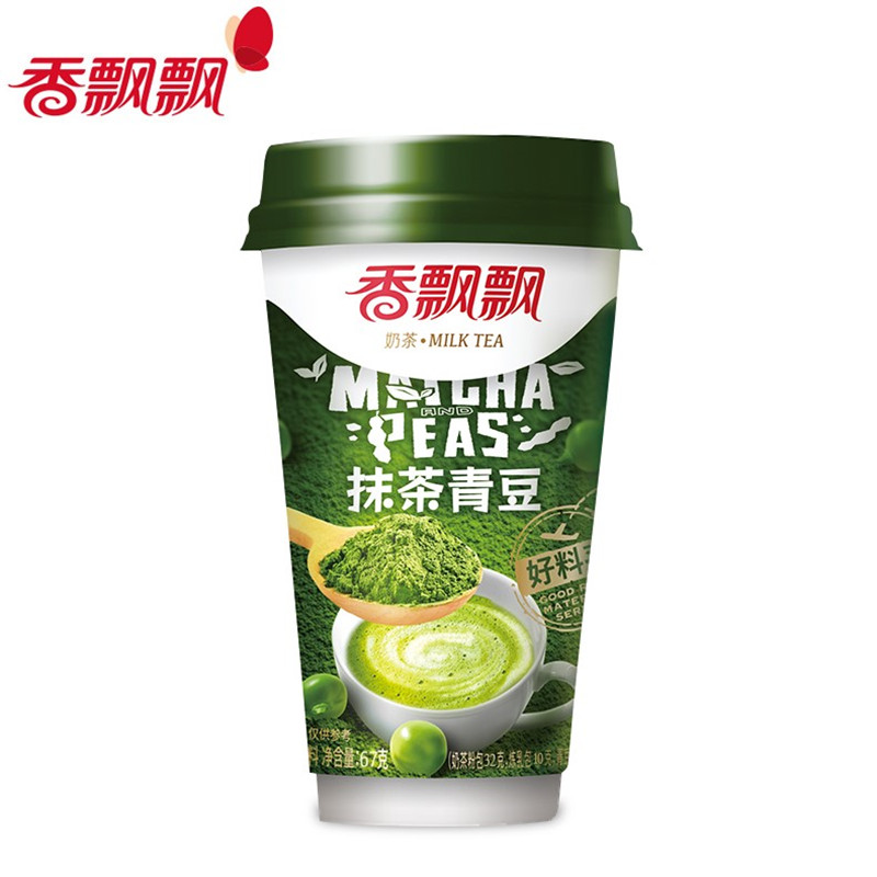 香飘飘 奶茶 抹茶青豆67g