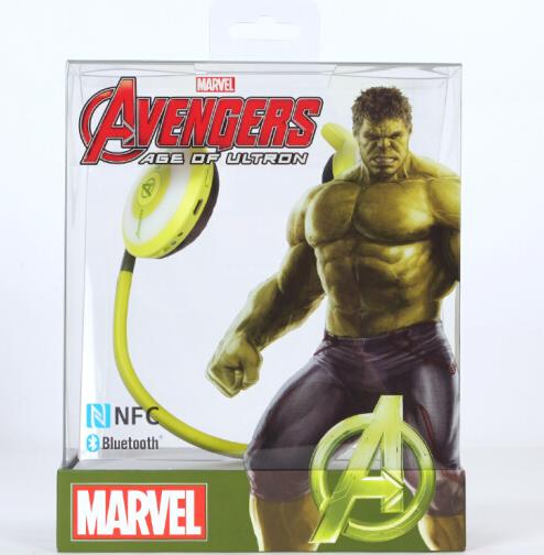 漫威  美国队长 钢铁侠 绿巨人奥创黑寡妇智能蓝牙耳机通用运动型双边耳机 奥创 商品图3