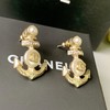 点此购买  Chanel海军水手船锚吊坠耳环 豆 商品缩略图0