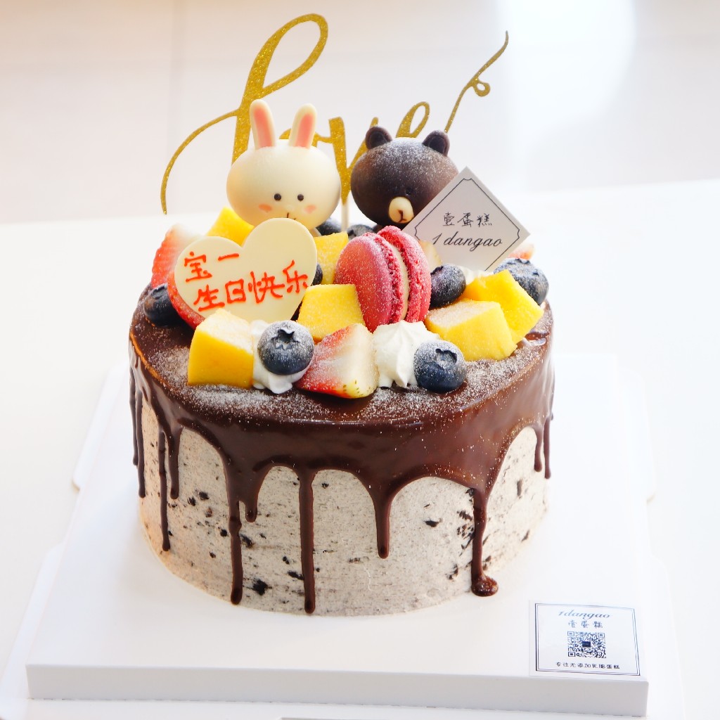 可妮兔和布朗熊/connie rabbit and brown bear cake