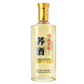 楚园春 营养性苦荞酒 光瓶装 43度 500ml