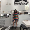 2019必须要有的--ac*e彩虹毛衣羊毛混纺圆领套头长袖针织衫 包邮+三天无理由退换！ 商品缩略图5