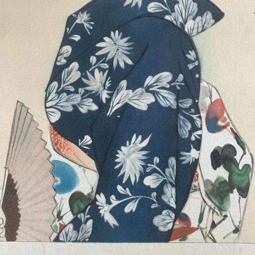 伊東深水 高砂染浴衣美人百姿 珍贵手工木刻浮世绘版画 商品图10
