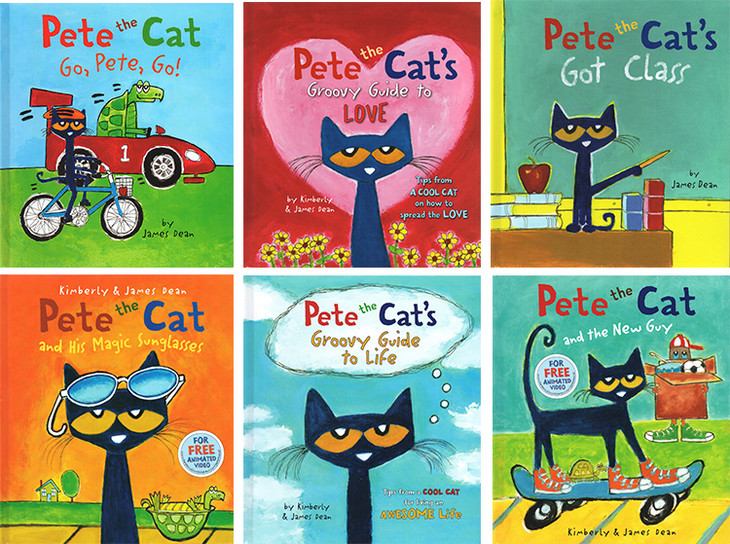 皮特猫绘本系列 pete the cat 给孩子的"情商启蒙"