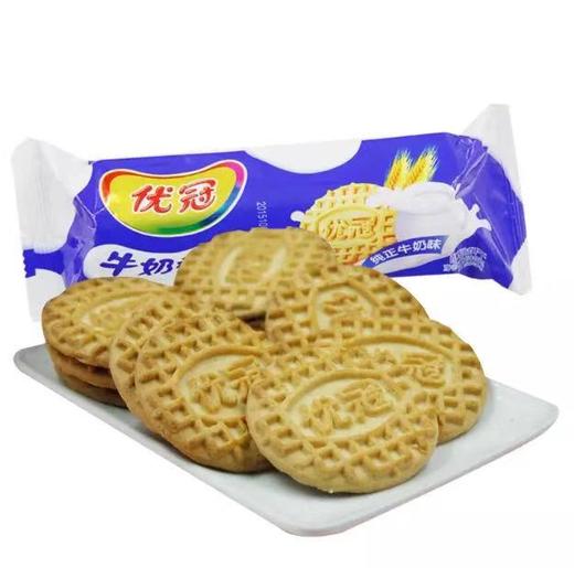 优冠牛奶香脆饼干100克 商品图0