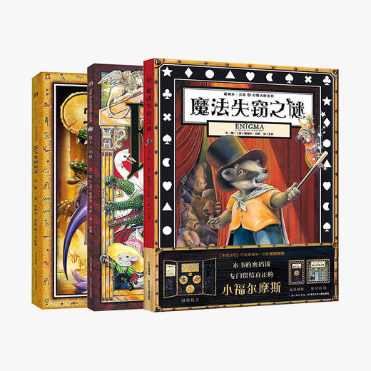 《烧脑三部曲：魔法失窃之谜+第十一小时+宝石鱼的秘密》（全3册） 商品图0