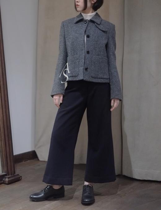 Margaret Howell  米灰色短款羊毛夹克 商品图1